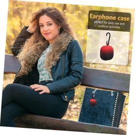 SEWACC 1pc Headphone Protective Case Headphone Bag for Air Buds Earphone Carrying Case Noise Cancelling Lightweight Design