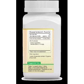 Guang Ci Tang      Zhi Zi (Gardenia Fruit)10x Extract Granules 100 g