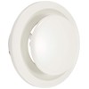 Mitsubishi Electric P-13GLC4 Duct System Component, Round Supply and Exhaust Grille (Airflow Adjustable)