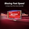 KingSpec 512GB PCIe 4.0 M.2 2242 SSD - Read Speed