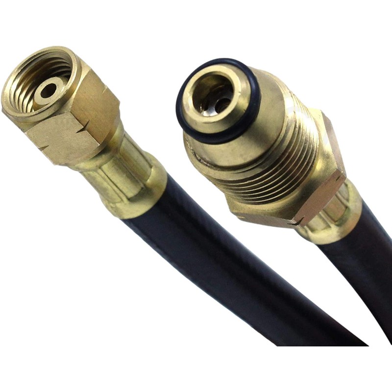 TITUS Push-Start Propane Weed Torch High Output Wood Ice Snow