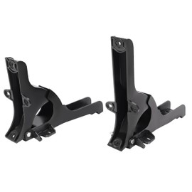 HECASA Fairing Hinge Compatible with 2008-2017 Freightliner Cascadia L4 L5 Top Cabin Fairing Mounting Brackets Black Nylon (2Pcs)