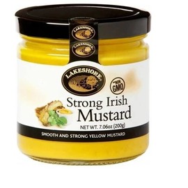 FOXCUP Lakeshore Strong Irish Mustard 7.7 oz. jar by Lakeshore