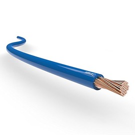 Auprotec Litze FLRy car electric wire, 0.75 mm², 1 mm², 1.5 mm², Length 5 m or 10 m, blue
