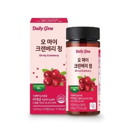 Daily One 2 bottles of Oh My Cranberry Tablets (6 month supply) [34598103] / 오 마이 크랜베리 정 2병 (6개월분)[34598103]