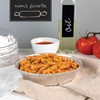 Quixotical 50pcs Aluminium Foil Pans, Round Trays, Disposable Dishes, Durable
