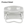 Eilumduo 4Pcs Ring Chest Handles, Stainless Steel Wooden Box Pull
