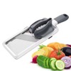 RLB Home Gadgets Versatile Handheld Mandoline Slicer - Adjustable Stainless