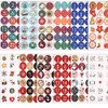 12 Sheets Advent Calendar Stickers, 1-24 Number Stickers with Christmas Theme Pattern, Christmas Stickers Suitable for Gift Sealing