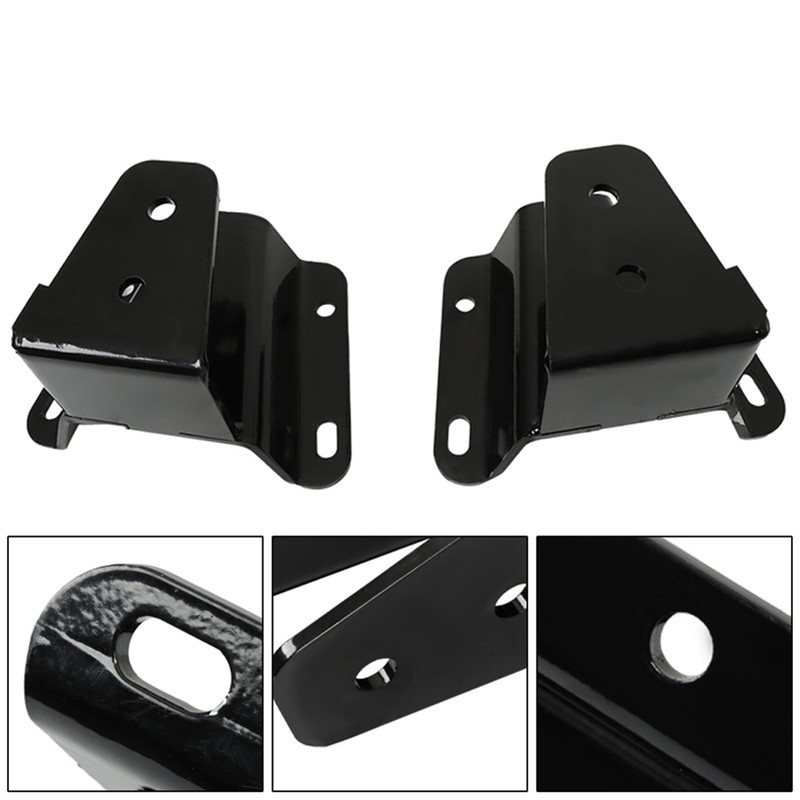 munirater 4 Rear Drop Lowering Hanger Shackle Kit Replacement for