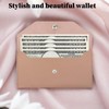 Acpetdr Envelope Wallet, Cash Wallet, PU Leather Money Pouch, Waterproof
