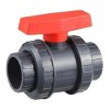 Valvula De Bola De Pvc Cedula 80 1 Doble Union