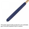 sourcing map Diamond Needle Files, 3mm x 140mm Titanium Coated