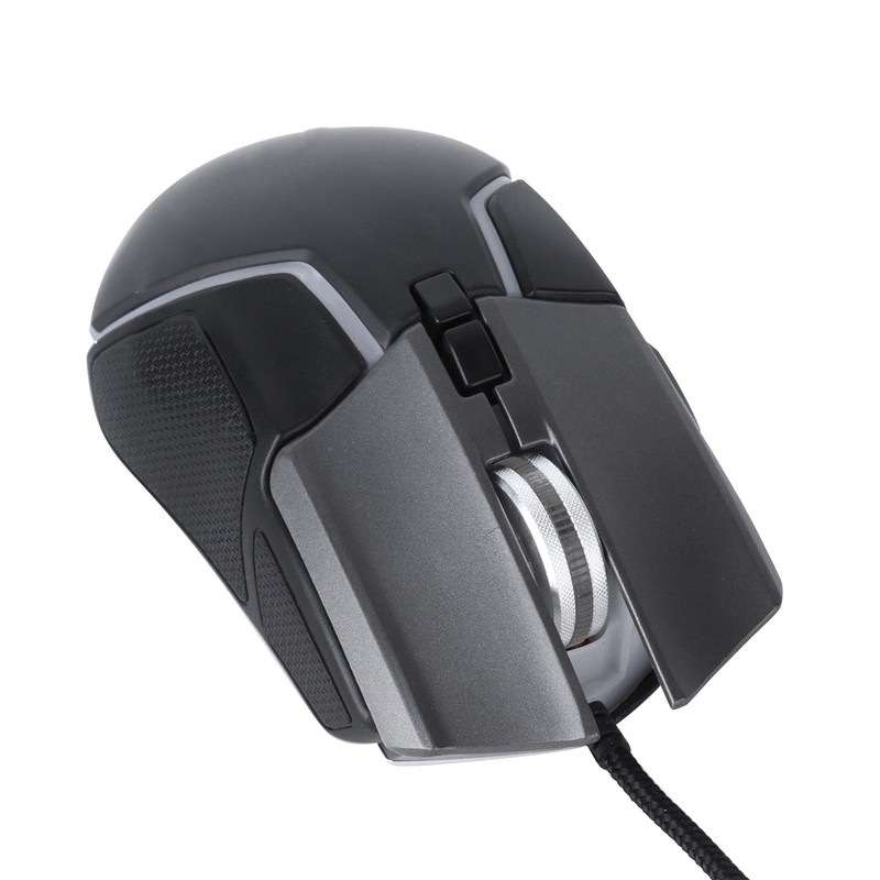 Gaming Mouse Adjustable DPI Mechanical Ergonomic RGB Lighting Wired Mice