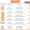 Honellaty Thanksgiving Tablecloth for Rectangle Tables, 60 x 84 Inch