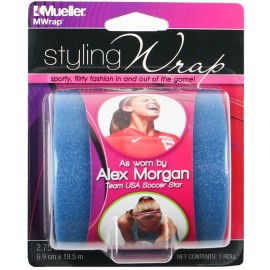 Mueller Styling MWrap Foam Hair Wrap: 2-3/4 in. x 21.4 yds. (Blue) *styling-wrap