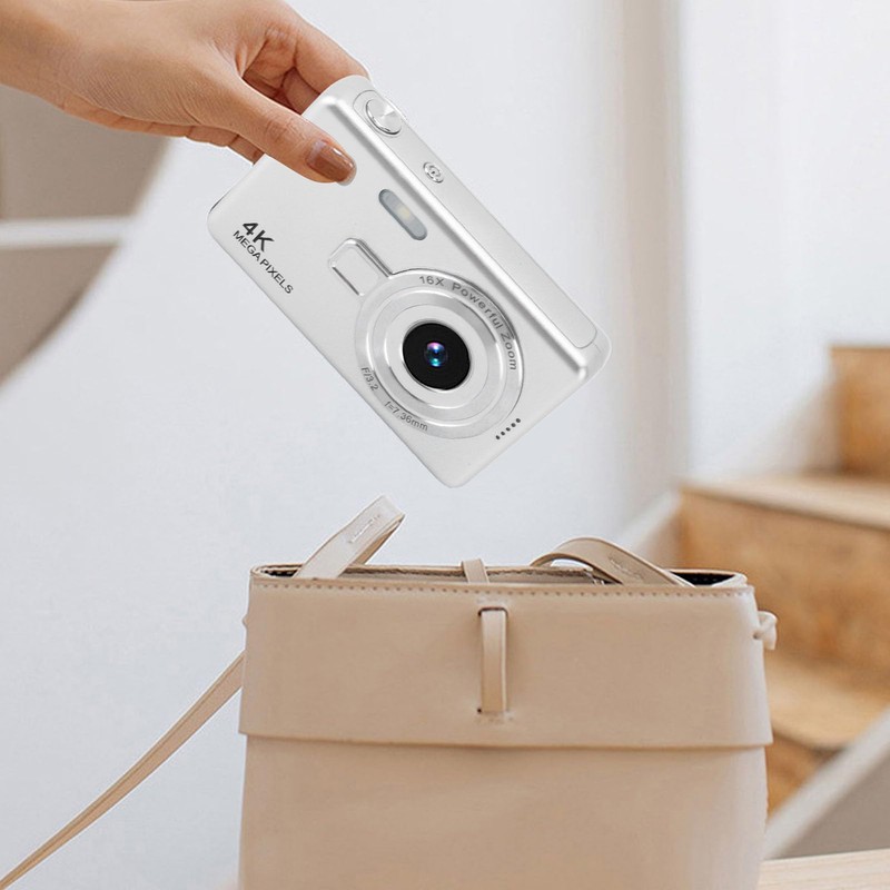 Digital Camera, 12MP 1080P, 16X Digital Zoom, Auto Focus, Vedio