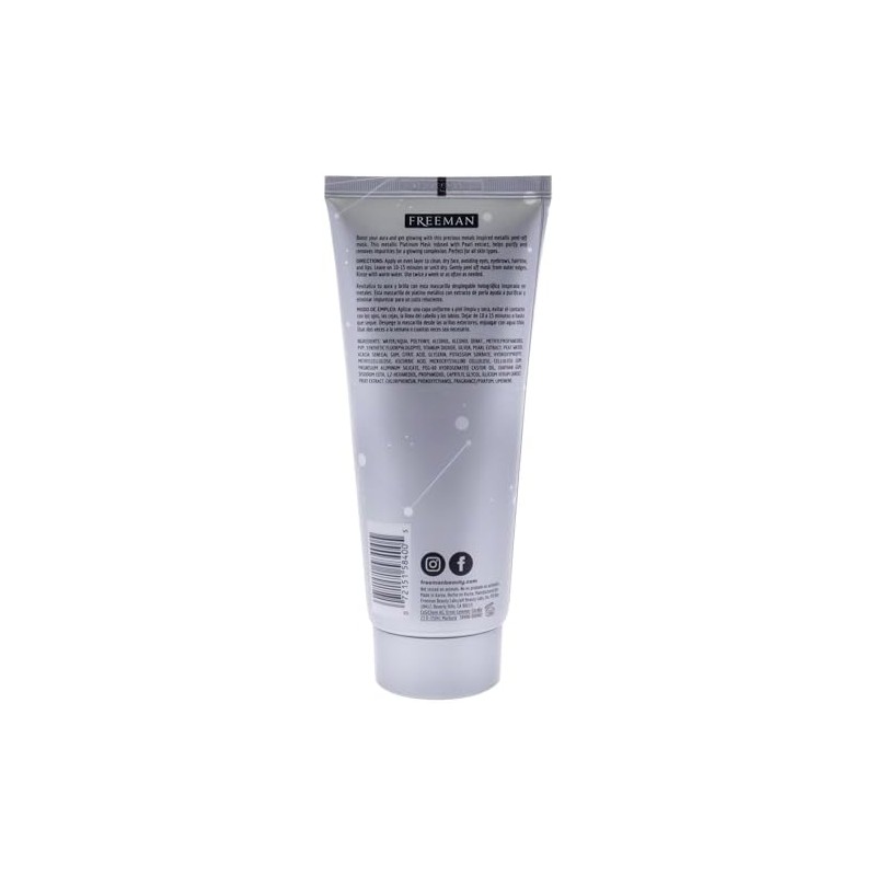 Feeling Beautiful Cosmic Metallic Peel Off Mask Purifying Platinum 6