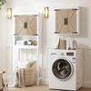 Spirich Over The Toilet Storage Cabinet, Farmhouse Over Toilet Bathroom