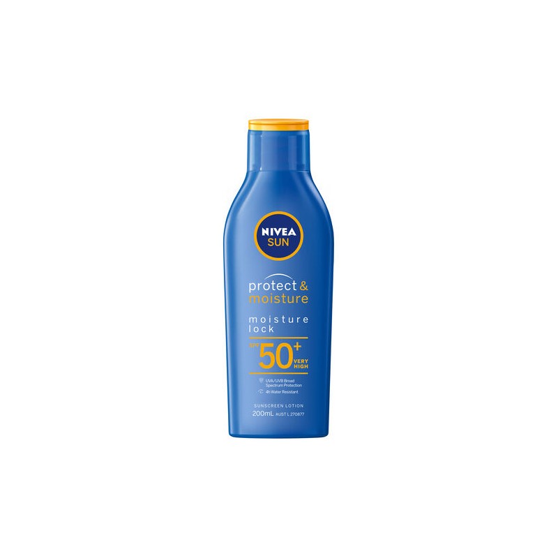 Nivea Protect & Moisture Moisture Lock SPF50+ Sunscreen Lotion