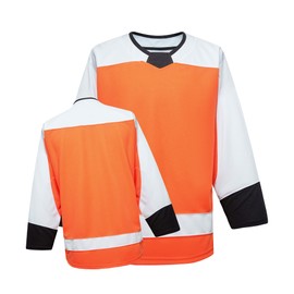 EALER H900 Series Ice Hockey League Team Color Blank Practice Jersey & Thick, Breathable and Quick-Dry High Strength Fabric&Unisex Junior to Senior