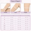 Wegitcs Compression Pantyhose for Women & Men, 2 Pairs Footless