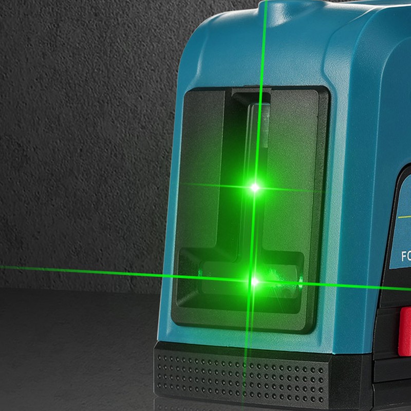 Green Laser Leveler 2 Line Mini Crossed Self Leveling Touch