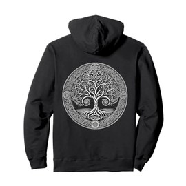 Pagan Elder Tree Paganism Tree of Magic Pullover Hoodie