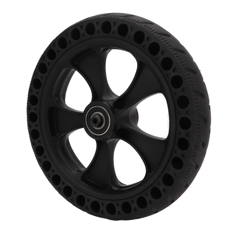 Electric Scooter Solid Rear Wheel Tire Assembly With Wheel Hub