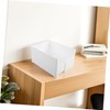 ULTECHNOVO Expandable Storage Bins Containers: Plastic Organizer Bins for Closets