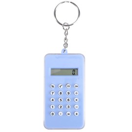 VALICLUD Stylish 1 PC Creative Calculator Keyring Pendant Key Ring Creative Bag Pendant, Random Color 01