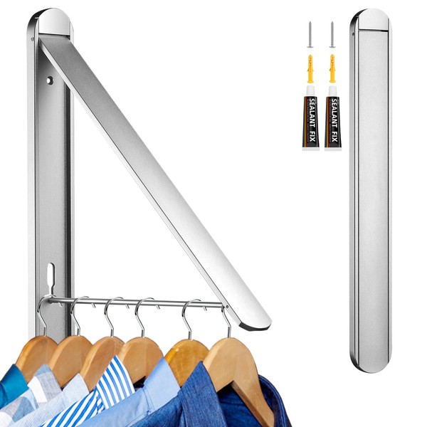 kuaguan Clothes Drying Rack for Small Laundry Rooms, Clothes Drying