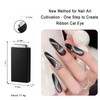 2PCS Ribbon Nail Art Magnet - Strong Cat Eye Magnet