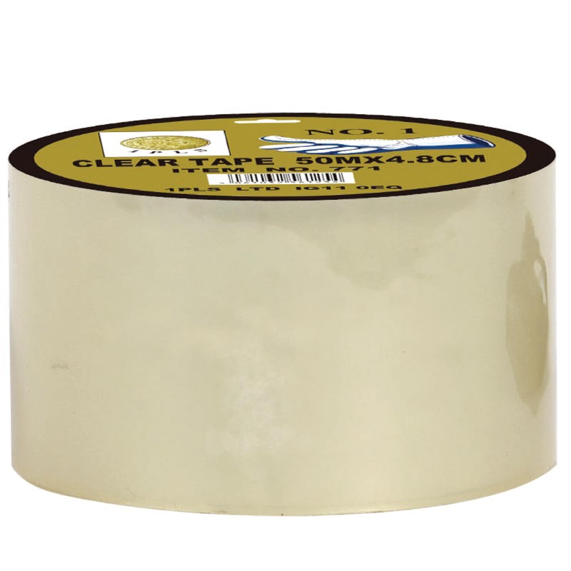Clear Packing Tape 1PCS, 50M x 4.8CM, Heavy Duty, for