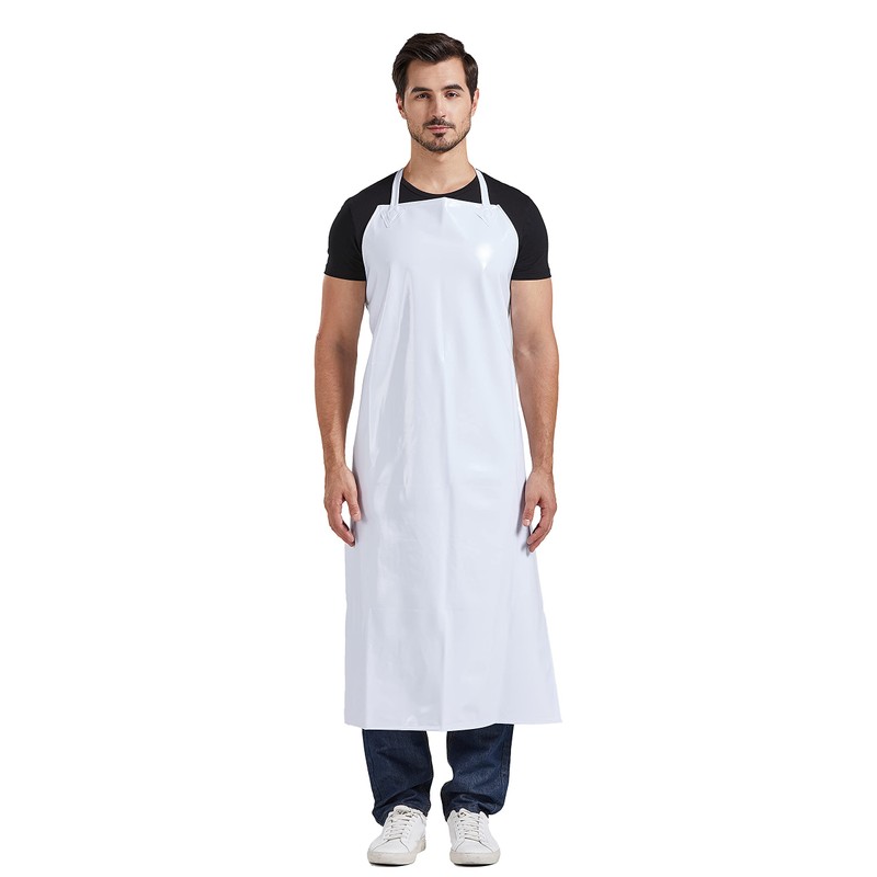 Nanxson Unisex PVC Waterproof Aprons Work Apron Meat Apron Butcher