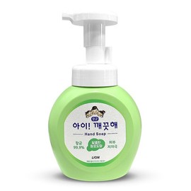 Lion Korea Ai Kkae끗해 Green Grape Handy Wash Container 250ml