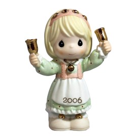 Precious Moments Christmas Figurine "Ringing In The Season"