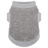 Cozy and Functional Dog Shirts for Small Puppies: Stretchable Gray