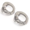 2Pcs Climbing Hangers Stainless Steel Durable Sturdy Smooth Convenient Rock