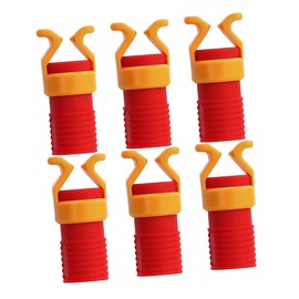 TEHAUX 6pcs Abs Plastic Screw Fixing Holders Versatile Screw Starter Tools for Woodworking Projects for Enhanced Precision and Efficiency
