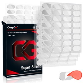 CosyGo 480 Pcs Removable Gel Mounting Putty for Museum Action Figures, Clear Glue Earthquake Putty, Double Sided Sticky Tape Adhesive Dots, 0.31" x 0.51"