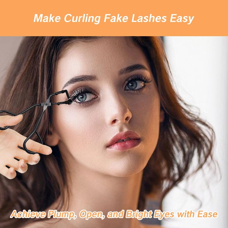 YAFIYGI 2Pcs Mini Eyelash Curler Precision Small Lash Curlers with