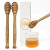KYVANDO Brazilian Cherry Wood Honey Dipper - Durable & Warp-Resistant,