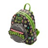 TMNT Sewer Cap AOP Loungefly Mini Backpack Standard