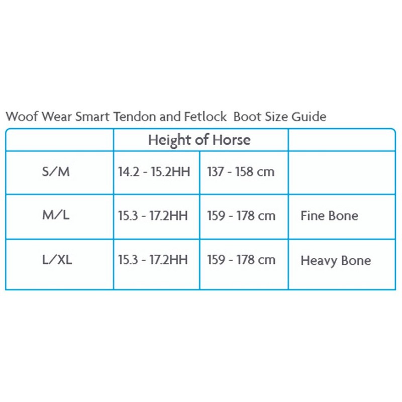 Woof Wear Smart Fetlock Boots Boot Black - Breathable -