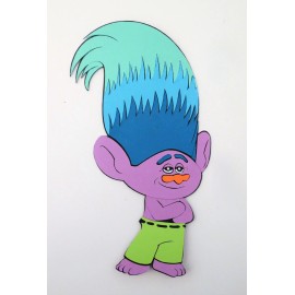 Trolls Boy Creek Paper Die Cut Cardstock Scrapbook Embellishment