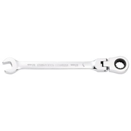 Draper 52011 Hi-Torq Metric Flexible Head Ratcheting Combination Spanner, 10mm,Blue