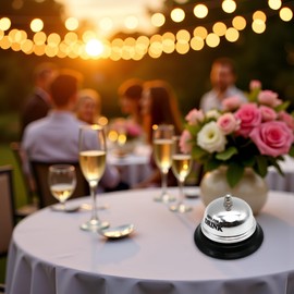 Desk Call Bell Ring for Service Great Fun Creative Novelty Gag Party Gift (Ring for a Drink)