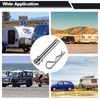 TOPSHINE Stainless Steel Trailer Hitch Pin and Clip, 5/8 Inch