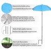 Vorriop Upgraded 4pcs Umbrellas for Outdoor Plants，Garden Beds Shade，Protect Plant